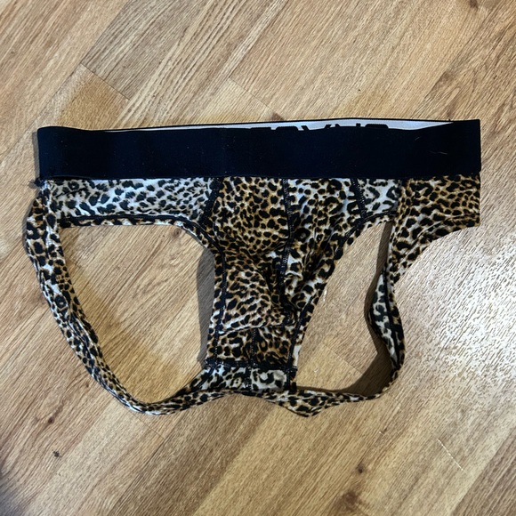 Skyper Leopard Print Jockstrap - Picture 3 of 4